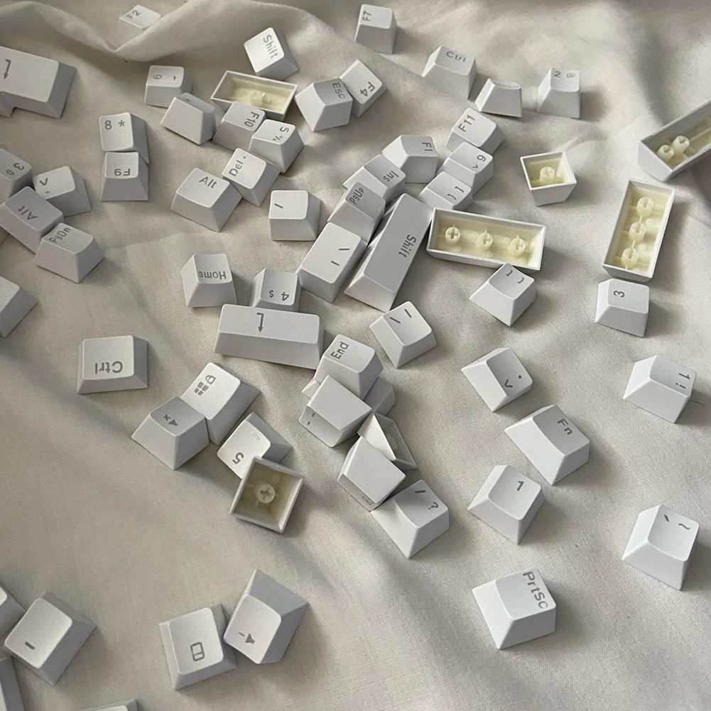 104 шт. УНИВЕРСАЛЬНЫЕ МЕХАНИЧЕСКИЕ колпачки для клавиатуры эргономичные пустые