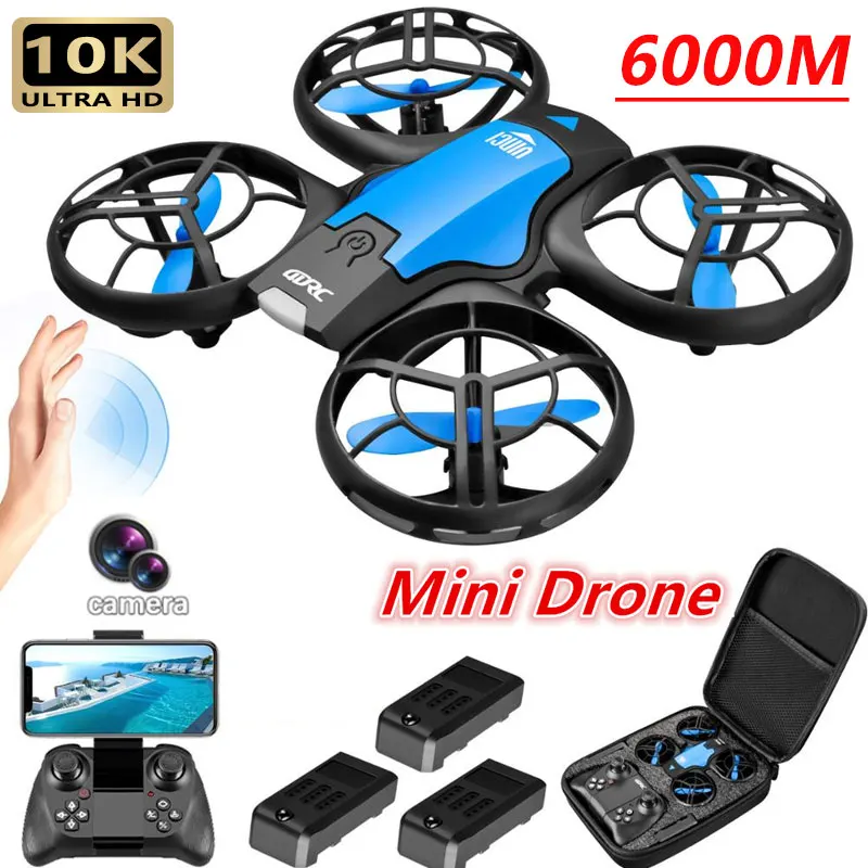 Мини-Квадрокоптер складной с HD-камерой 10K 1080P, Wi-Fi, Fpv