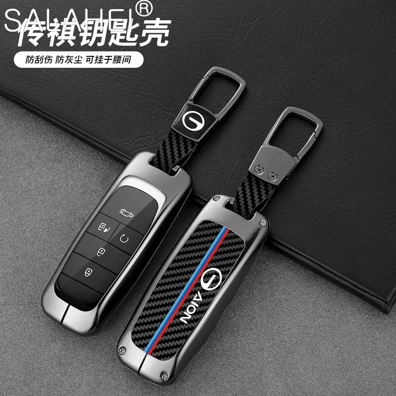 

Zinc Alloy Car Key Cover Case For GAC Trumpchi New Energy Trumpchi Aion S V Y LX GS7 GS8 GM8 GS5 GA6 GM6 Keychain Accessories