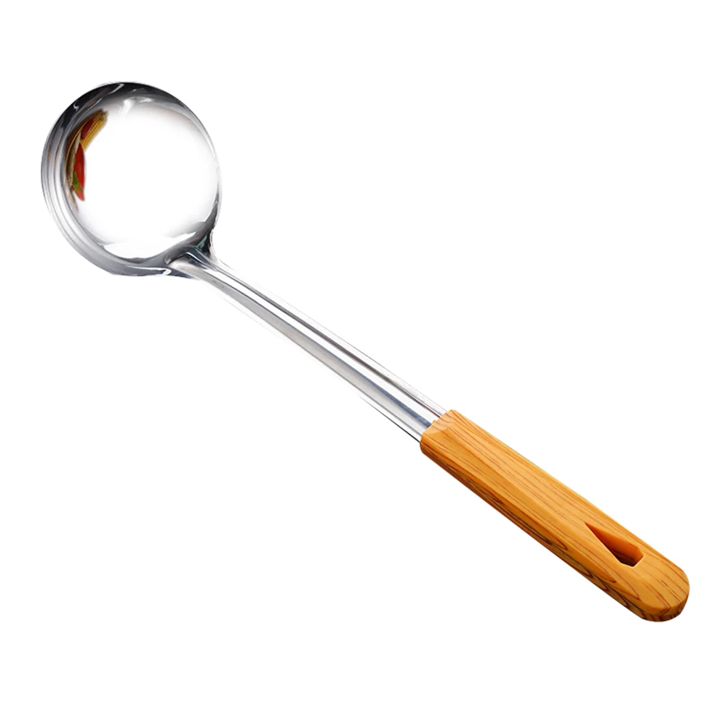 

Кухонная утварь из нержавеющей стали с длинной ручкой, половник для супа, лопатка, технические инструменты, кухонные принадлежности