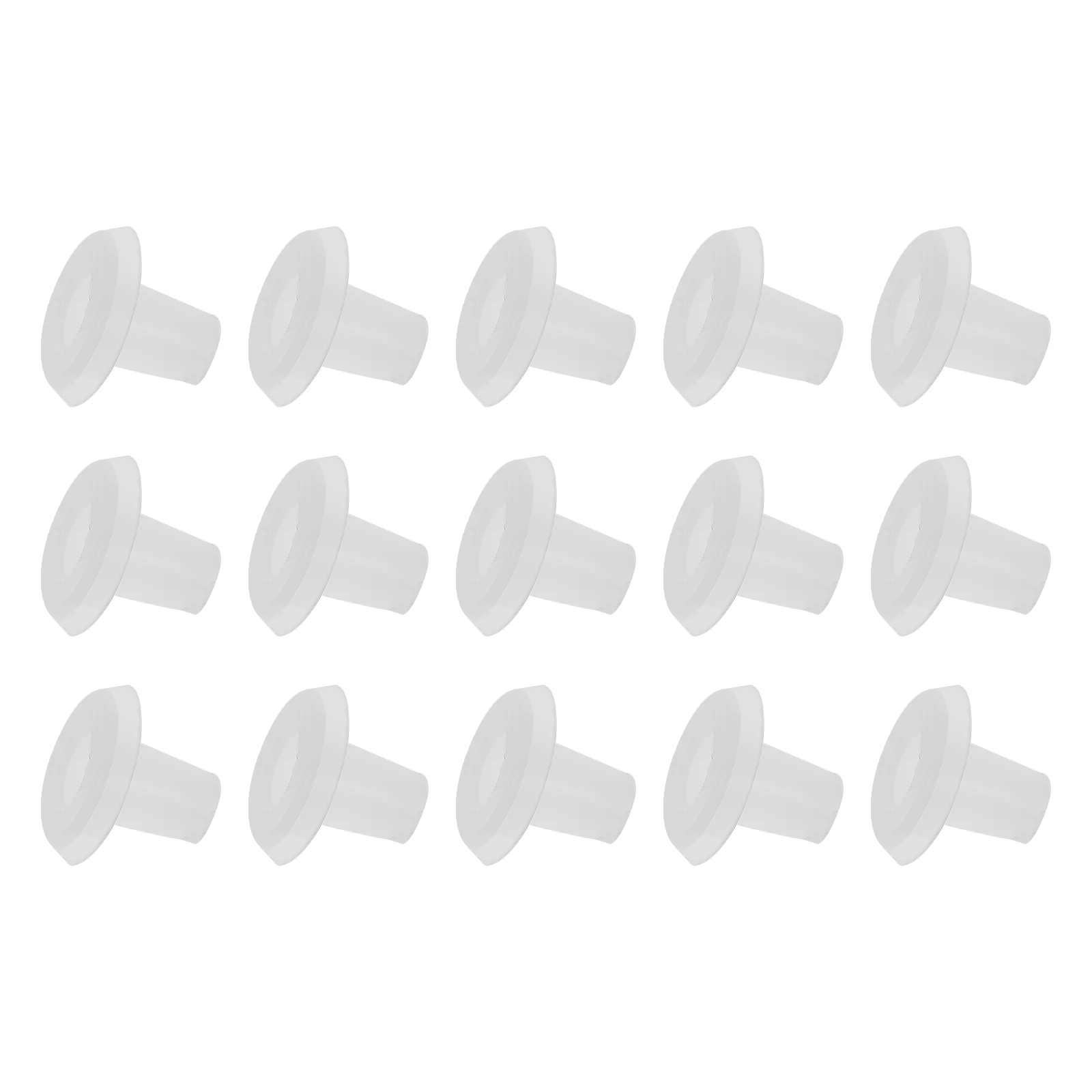 

30Pcs Horizontal Blinds Bottom Rail Plugs Clear Plugs Venetian Blinds Rail Buttons