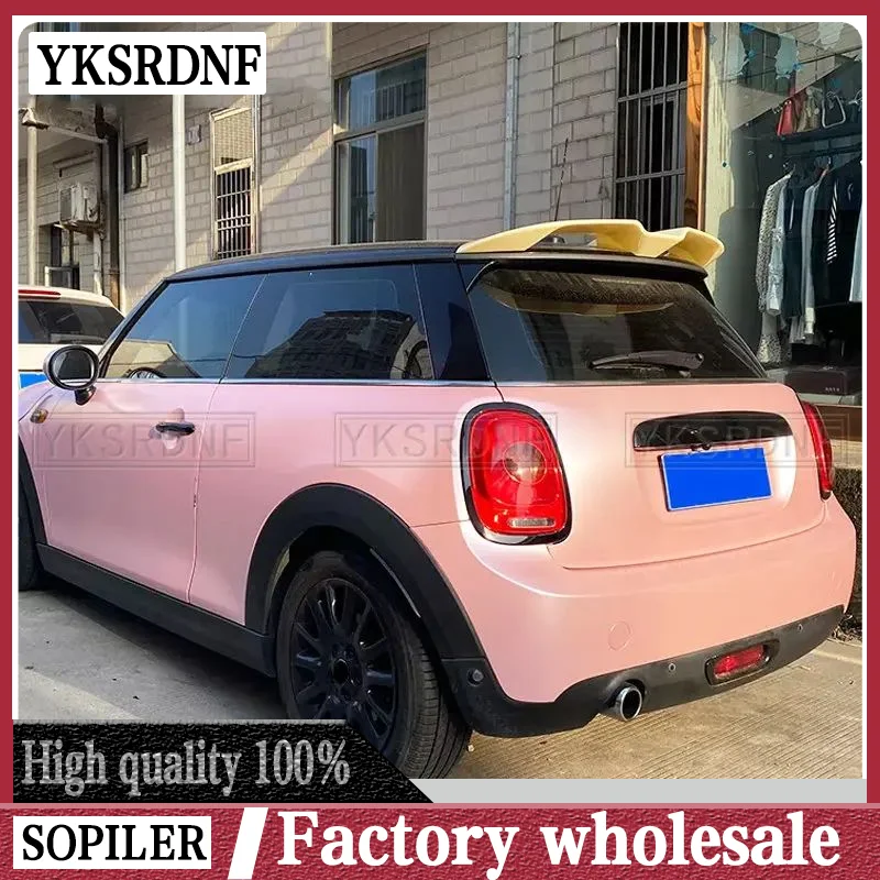 Для MINI Cooper S 2 0 T F56 F55 JCW спойлер высокого качества ABS Неокрашенный/Настоящее