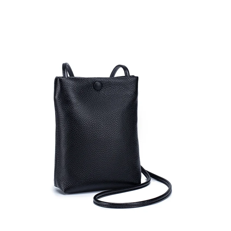 

New Women Genuine Leather Handbags Female Large Capacity Shoulder Bags Phone Pocket Card Holders Fashion Crossbody Bags for Girl