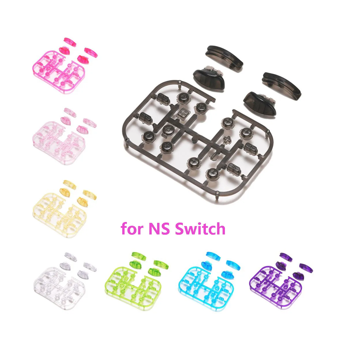 Полный комплект Клавиши направления ABXY для NS Switch JoyCon кнопки SR SL L R ZR ZL триггеры