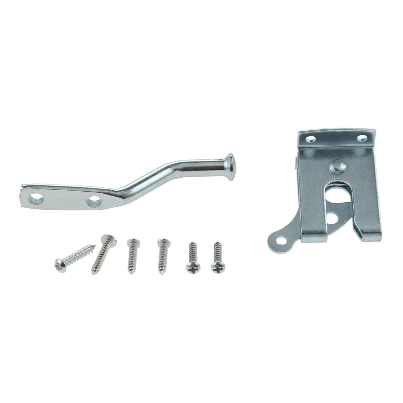 

1 комплект автоматический дверной болт-замок с винтовым гальваническим стальным воротом самоблокирующийся автоматический гравитационный ...