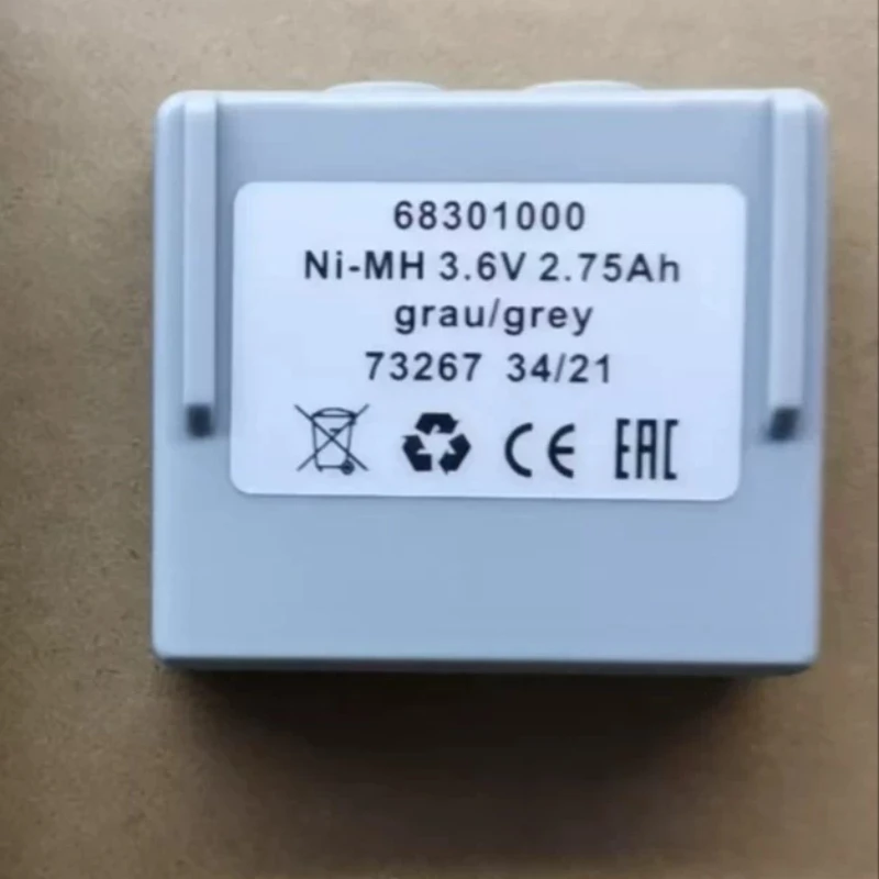 Аккумулятор Ni-MH 3.6V 68300900 68301000 2.1Ач2.75Ач для насосных машин Hetronic, мостовых кранов, распылительных машин Koda, радиоуправляемых моделей Hyde (art.: 3920db2ea2074) - 3920db2ea2074