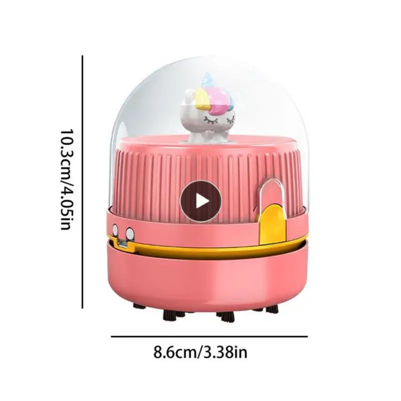 

1~8PCS Handheld Vacuum Cleaners Mute High Safety Household Cleaning Sweeper Adorable Portable Desktop Cleaner