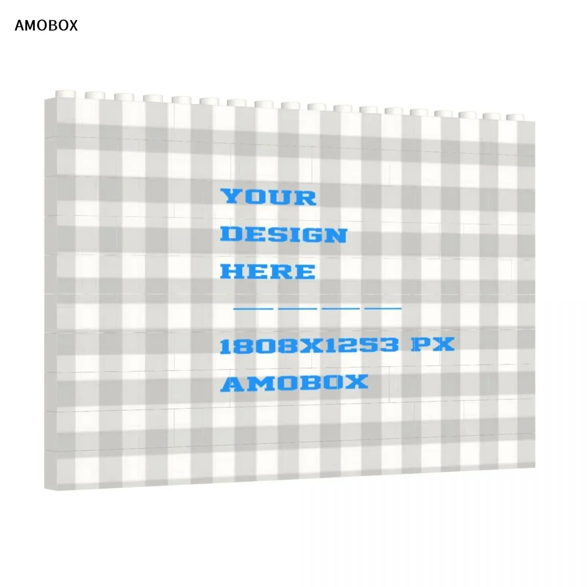 AMOBOX настраиваемый строительный блок головоломка прямоугольник для взрослых и