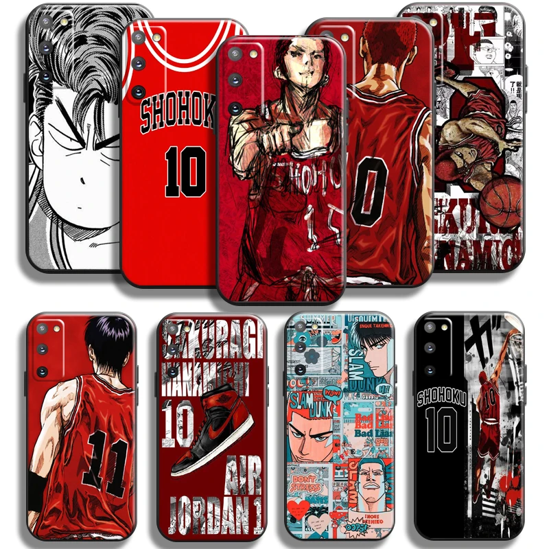 

SLAM DUNK Sakuragi Hanamichi For Samsung Galaxy S20 S21 Plus Ultra FE 5G Samsung S21 S20 Phone Case Soft Back Silicone Cover