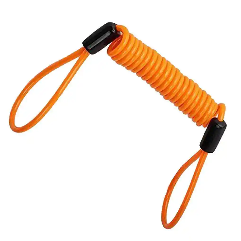 

Alarm Disc Lock Security Reminder Cable Motorcycle Scooter Bike Motorbike Anti Thief Safety Tool Disc Spring