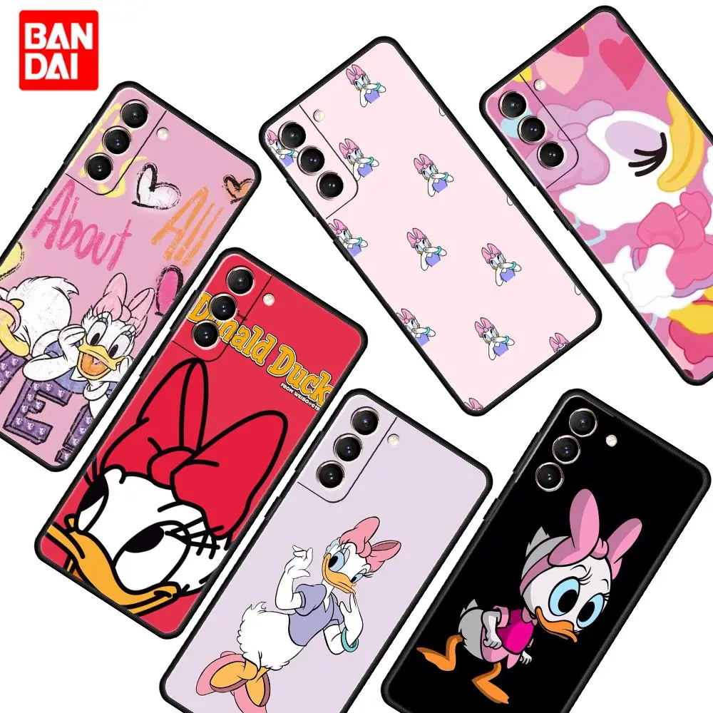 

Cartoon Disney Donald Duck Daisy Phone Case for Samsung Galaxy S22 S21 S20 S10 Plus Ultra FE 5G S22Plus S22Ultra Cover Original