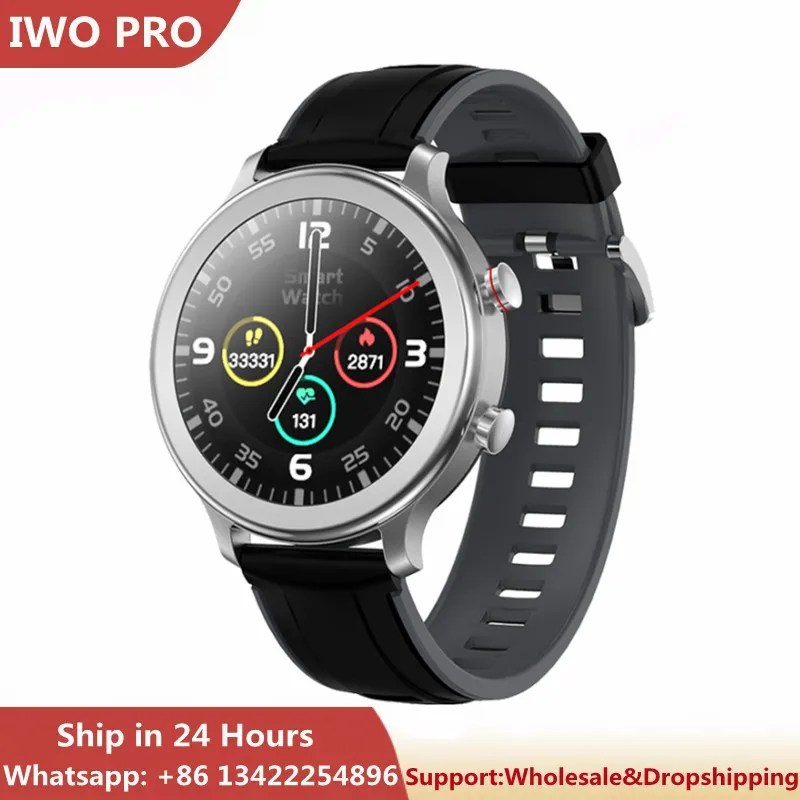 

MT18 Smart Watch 1.28inch Full Touch Screen Bluetooth Call Music Control Heart Rate Monitoring Massive Dials Sports Smartwatch