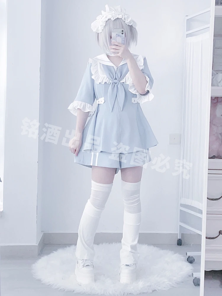 Женское кружевное платье и шорты Japanese Mine Medical Series весеннее свободное разных