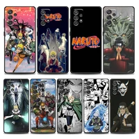 anime naruto phone case for samsung a01 a02 s a03s a11 a12 a21s a32 5g a41 a72 5g a52s 5g a91 s soft silicone