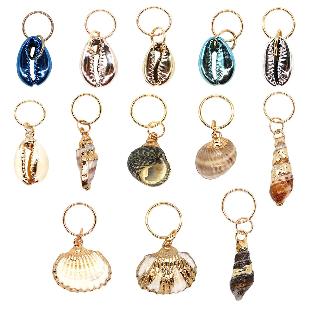 

Hair Braid Ring Jewelry Charms Rings Dreadlocks Shell Cuffs Braids Beads Dreadlock Clip Metal Braiding Clips Pendants Cuff Locks