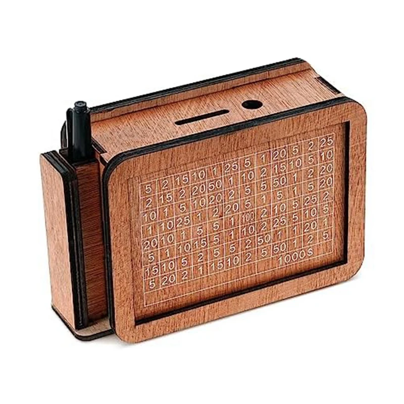 Копилка для взрослых деревянная копилка с воротами экономии автомобильного