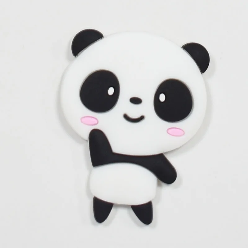 Мультяшная панда строительный шар Радужный Подсолнух холодильник магнитная