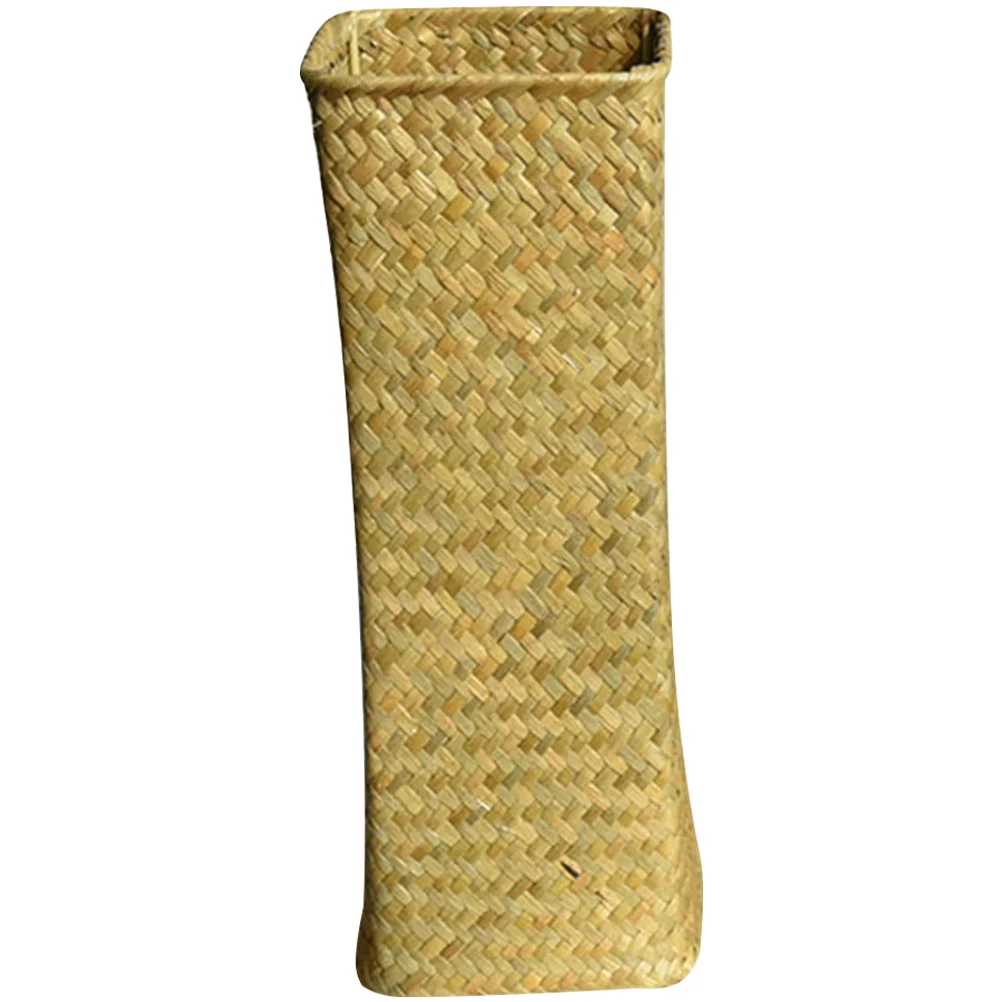 

Straw Woven Vase Bookshelf Rustic Style Centerpieces Vase Decorative Vase Dried Flower Vase Flower Arrangement Vase
