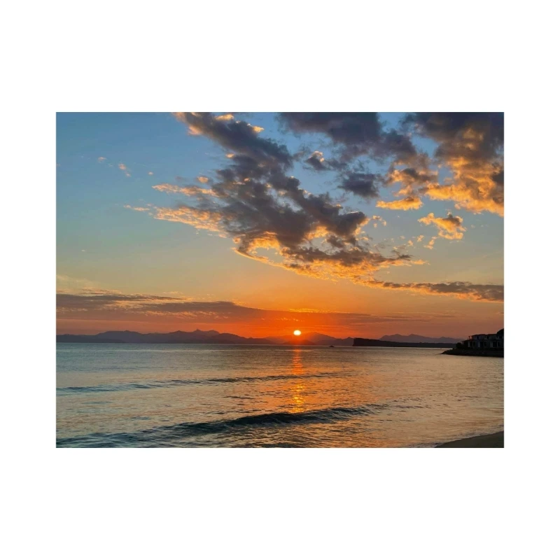 

Наклейки на стену с изображением заката Тигра для детской комнаты