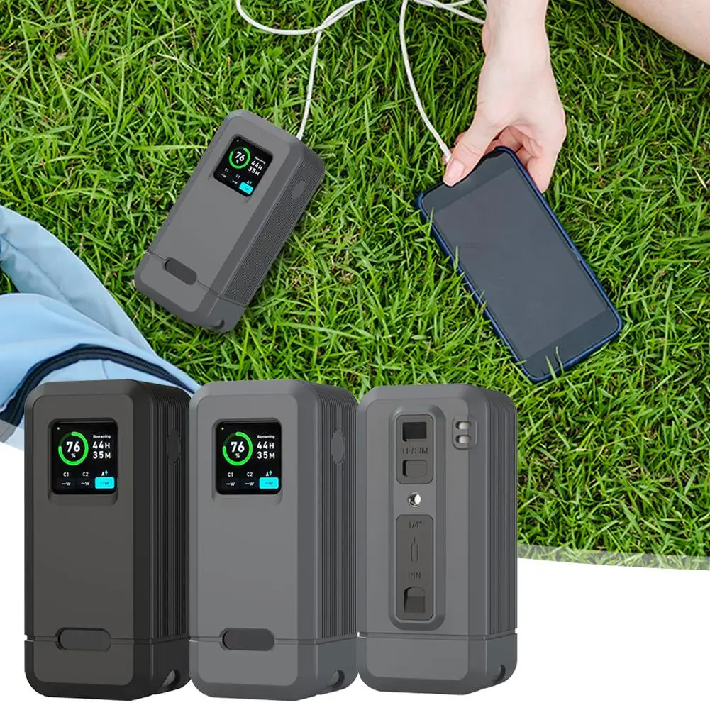 Подходит для портативного блока питания Anker Prime 20000 мАч 200 Вт 1/4 дюйма силиконовый