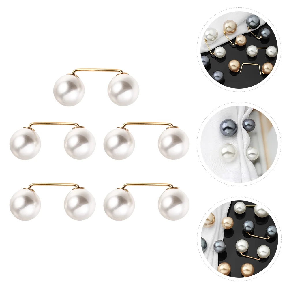 

Pearl Brooch Clips Pin Sweater Safety Brooches Buckle Rhinestonecardigan Shawl Clothing Scarfwrap Decorative Scarves Clasp