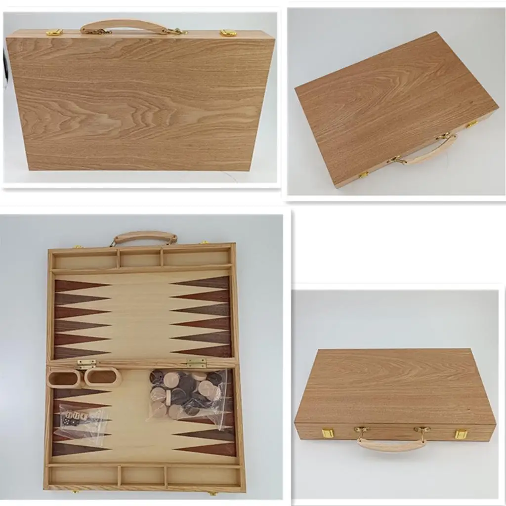 Деревянный набор для нарды классический традиционный портативный средний