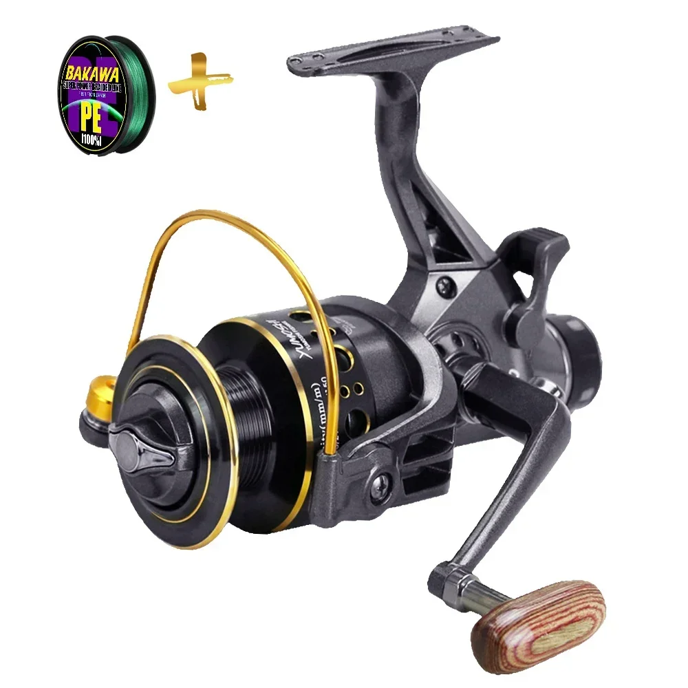 

Fishing Reel Spinning 3000 4000 5000 6000 Series Metal Spool Spinning Wheel For Sea Carp Coil Saltwater Freshwater Accessories