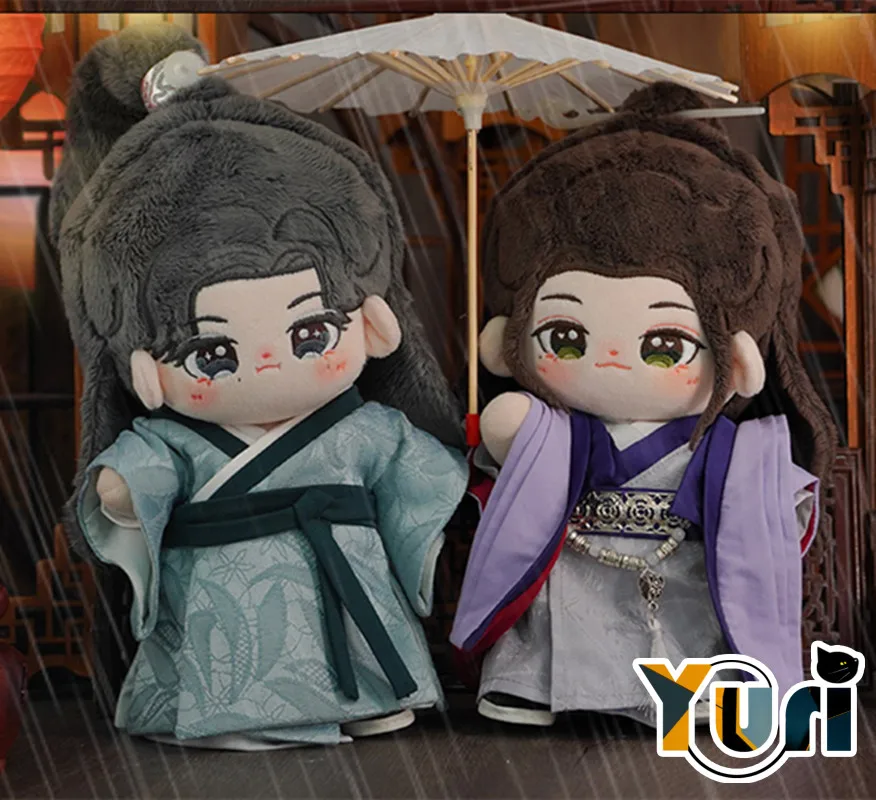 

Official WORD OF HONOR Shan He Ling Simon Gong Jun Wen Kexing Zhou Zishu 20cm Doll Toys Rainy Night Clothes Outfit Cosplay C Rua