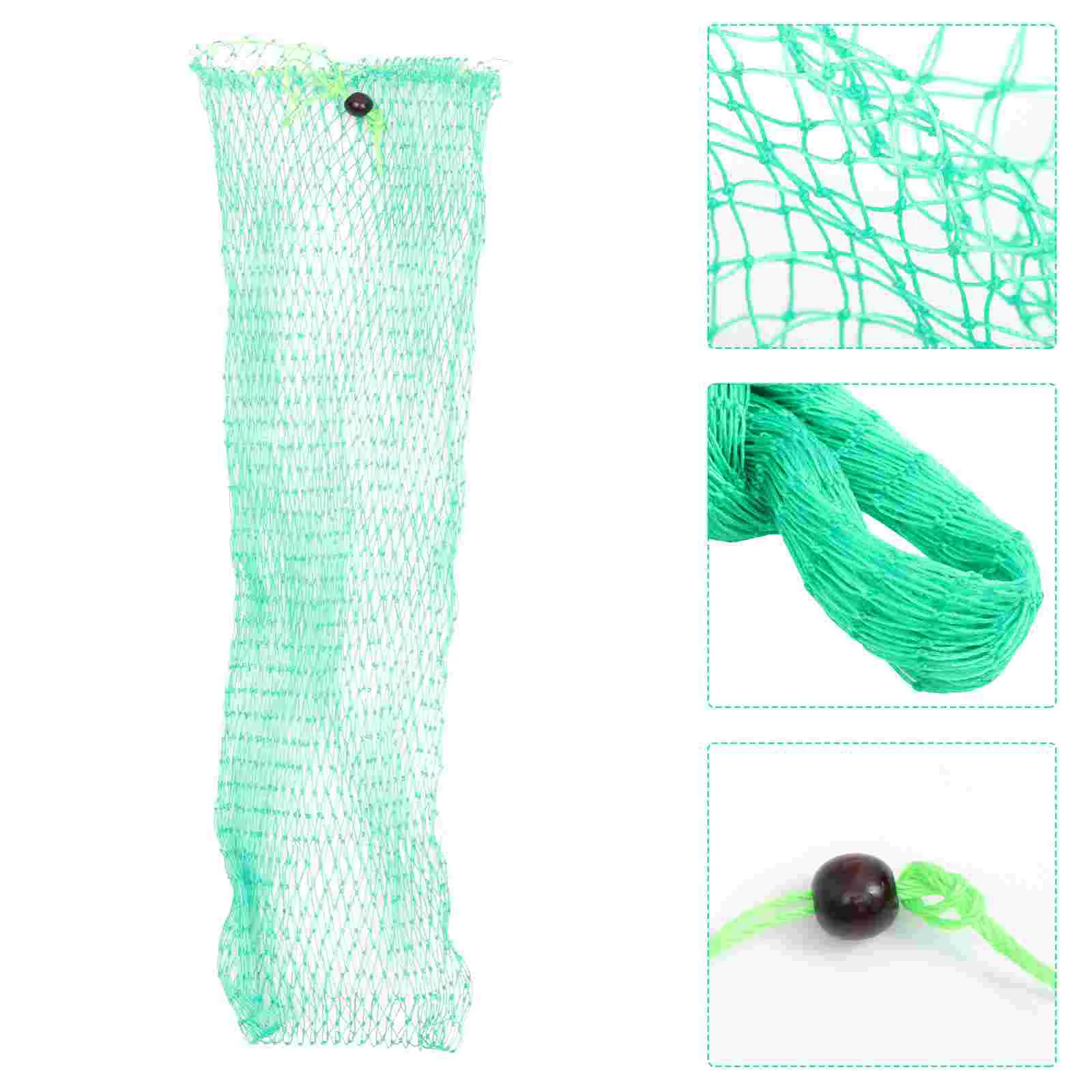 

Net Landing Replacement Mesh Nets Woven Hand Practical Outdoor Portable Dip Collapsible Fly Foldable Large Equipment Simple