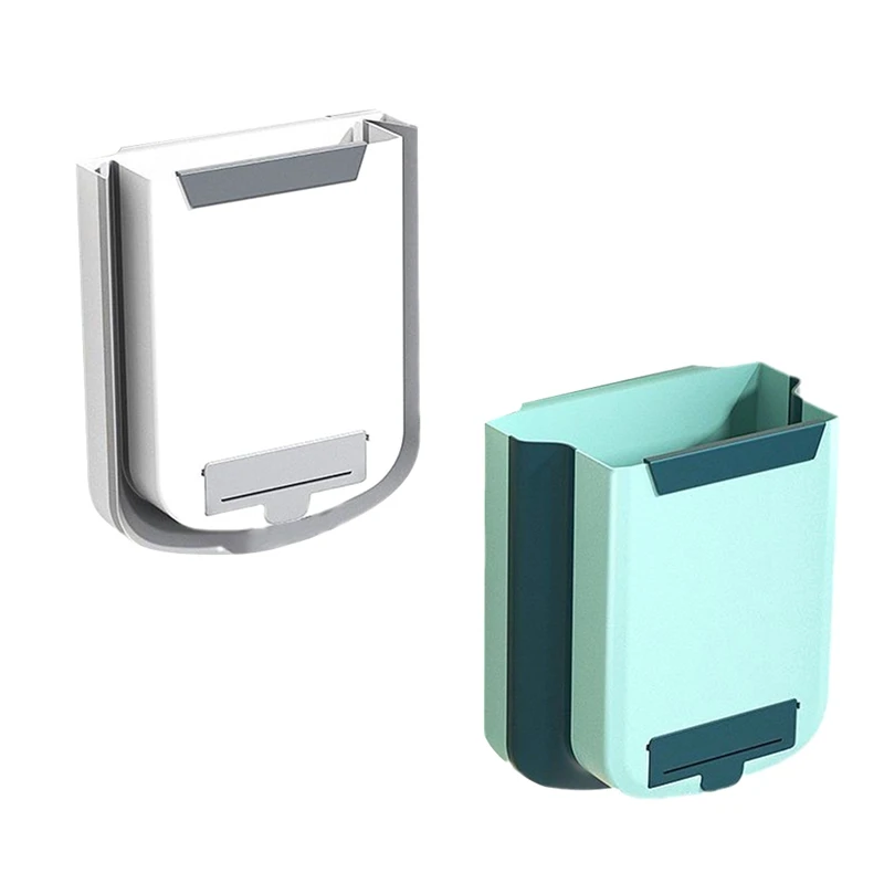 

Kitchen Compost Bin Collapsible Hanging With Lid, Cabinet Bathroom RV Bedroom Camping