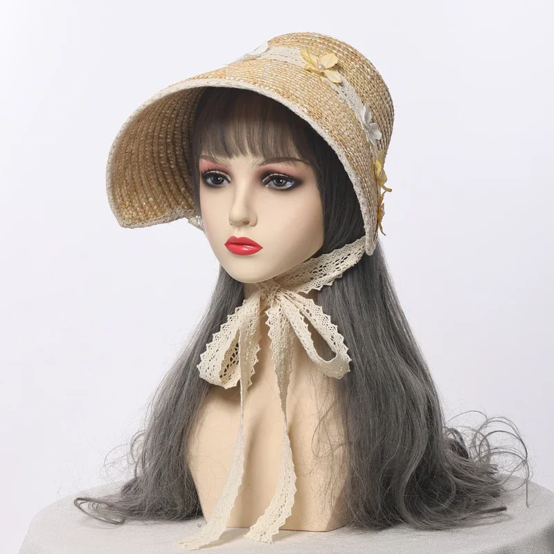 Женская шляпа в викторианском стиле винтажная королевская соломенная шляпы