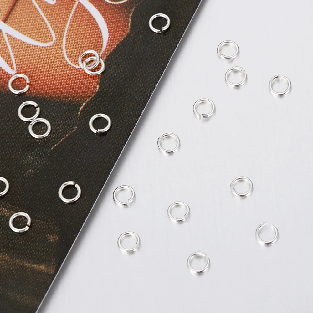 Раздельные кольца-соединители для ювелирных изделий размером 3-6 мм, 30-60 шт. (art.: 3920bee266fce) - 3920bee266fce
