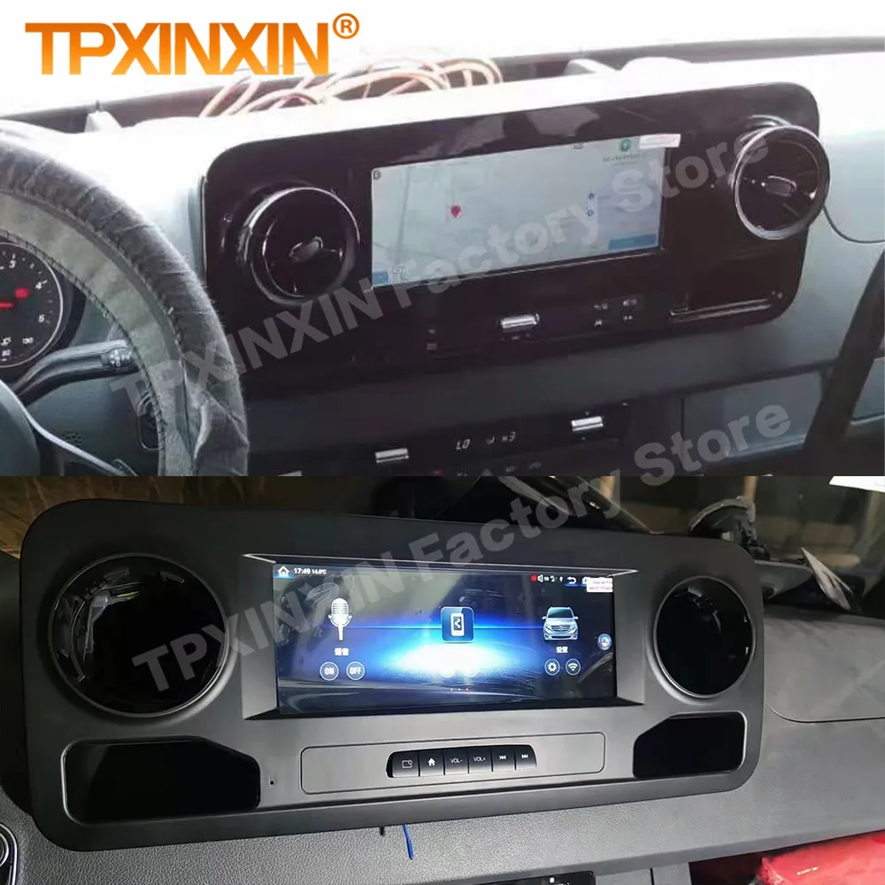 Мультимедийный проигрыватель на Android 11 автомобильное радио стерео для Benz Spinway