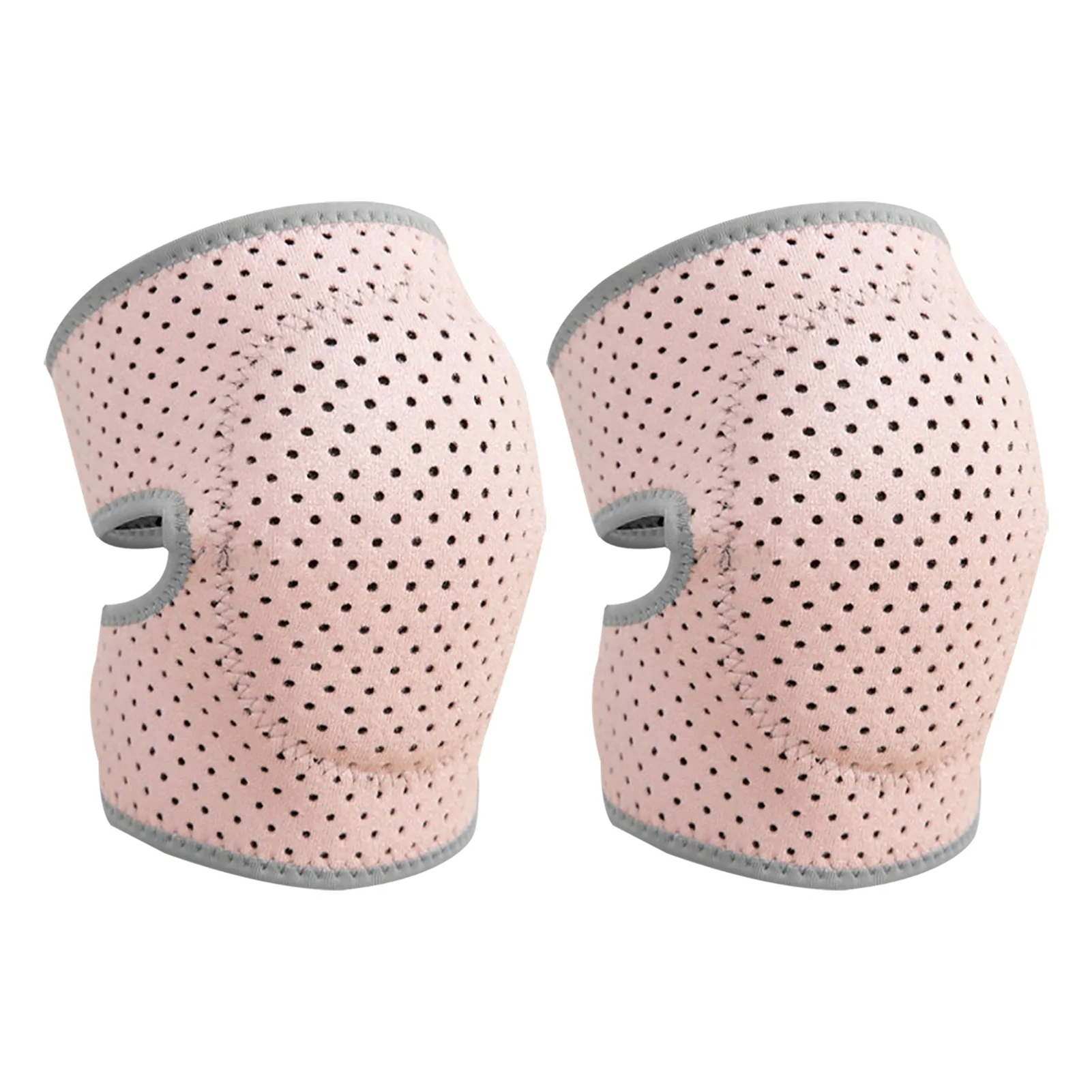 

1pair Women Joint Support Accessories Knee Brace Thick Sponge Breathable Sports Pad Professional Protective For Dancing Thicken