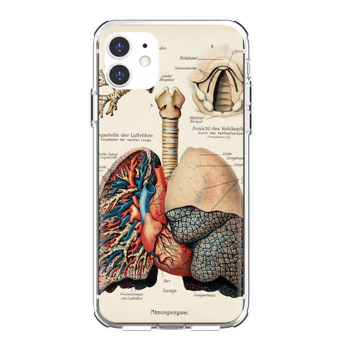 Винтажный медицинский анатомический сердечный рисунок для Samsung Galaxy S10 S10E S20 FE S21 S30