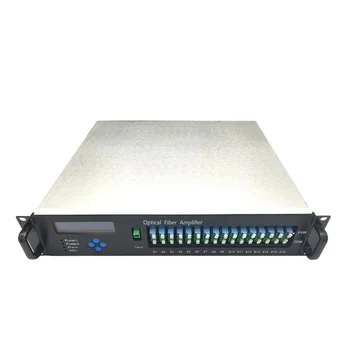 

New Shenzhen Hot Sale High Power Optical Amplifier CATV SC APC 1550nm 16 Port 22 Dbm EDFA