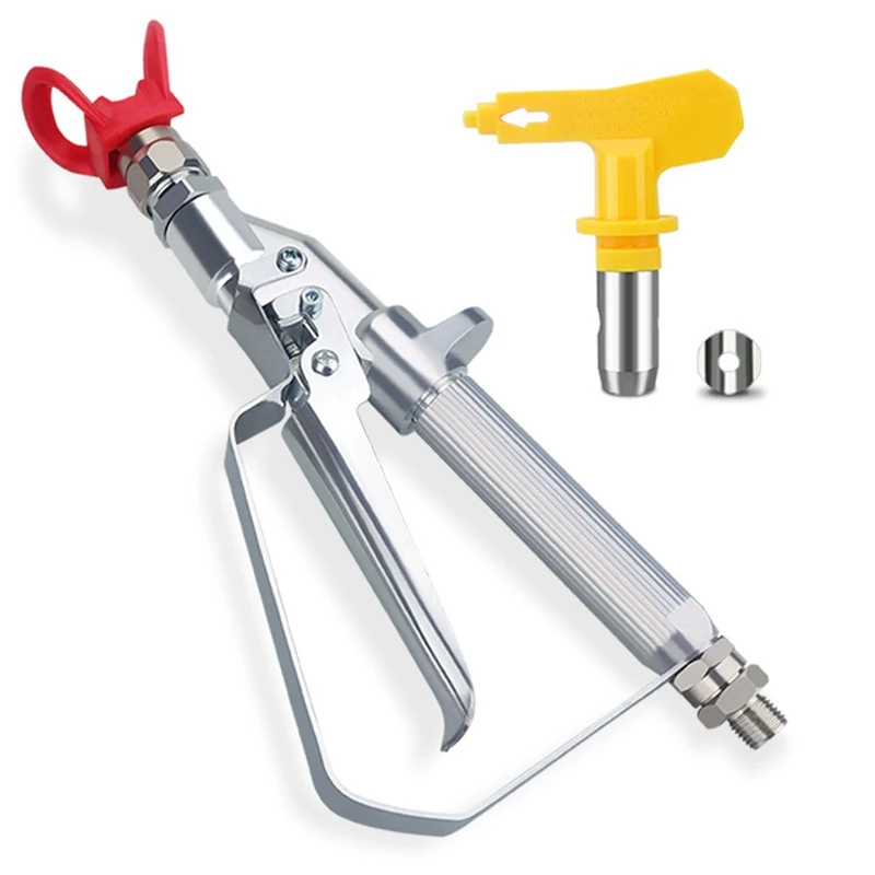 Безвоздушный распылитель краски 517 насадка одна линия прямой полюс поворотный