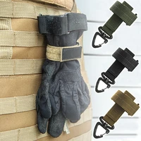 multi purpose nylon gloves hook work gloves safety clip outdoor tactical gloves climbing rope anti lost camping hanging buck