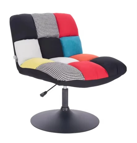 Hochwertiger Weicher Samts toff Bequemer Sitzkissen Sessel Lounge Chair с металлическим белином