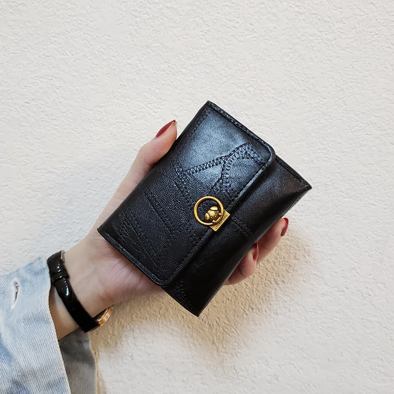 

New Fashion Women Wallet Short Coin Purse Money Bag Wallets for Woman Card Holder Small Ladies Wallet Female Hasp Mini Clutches