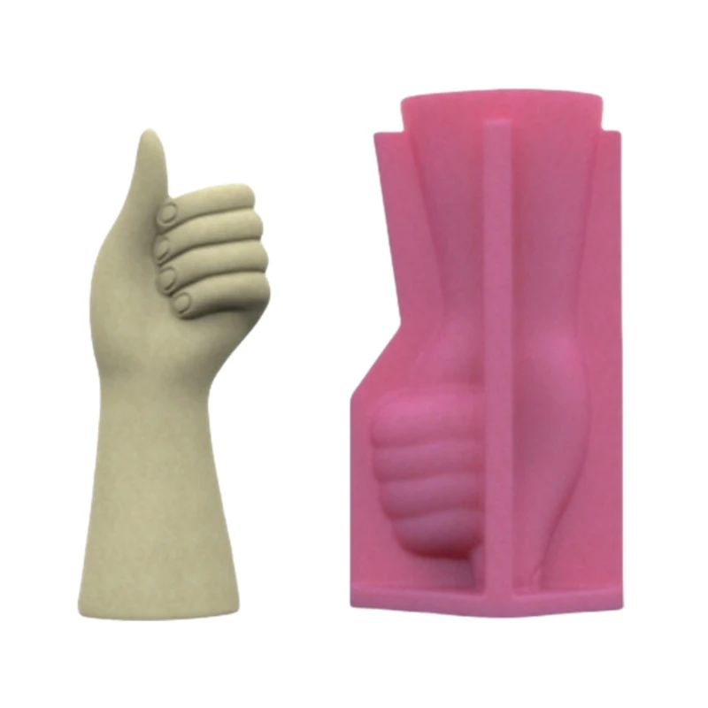 95AB силиконовая форма для горшков растений вазы жестов формы рукоделия сочных
