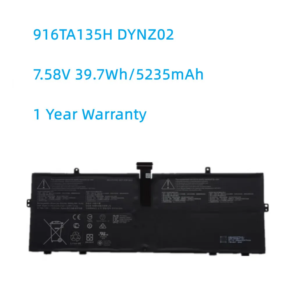 Аккумулятор для ноутбука 916TA135H DYNZ02