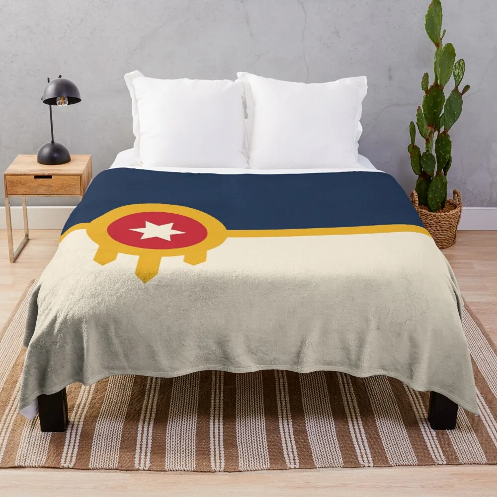 

Одеяло с флагом Талса, шерстяное одеяло