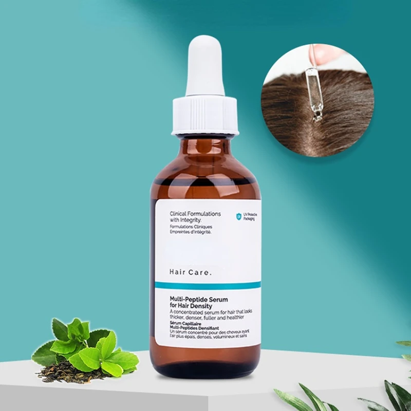 60ML Original Authentic Marine Essential Oil Care Essence Anti-Hair Loss Liquid Peptide Treatment Hair Growth And Strong  Scalp