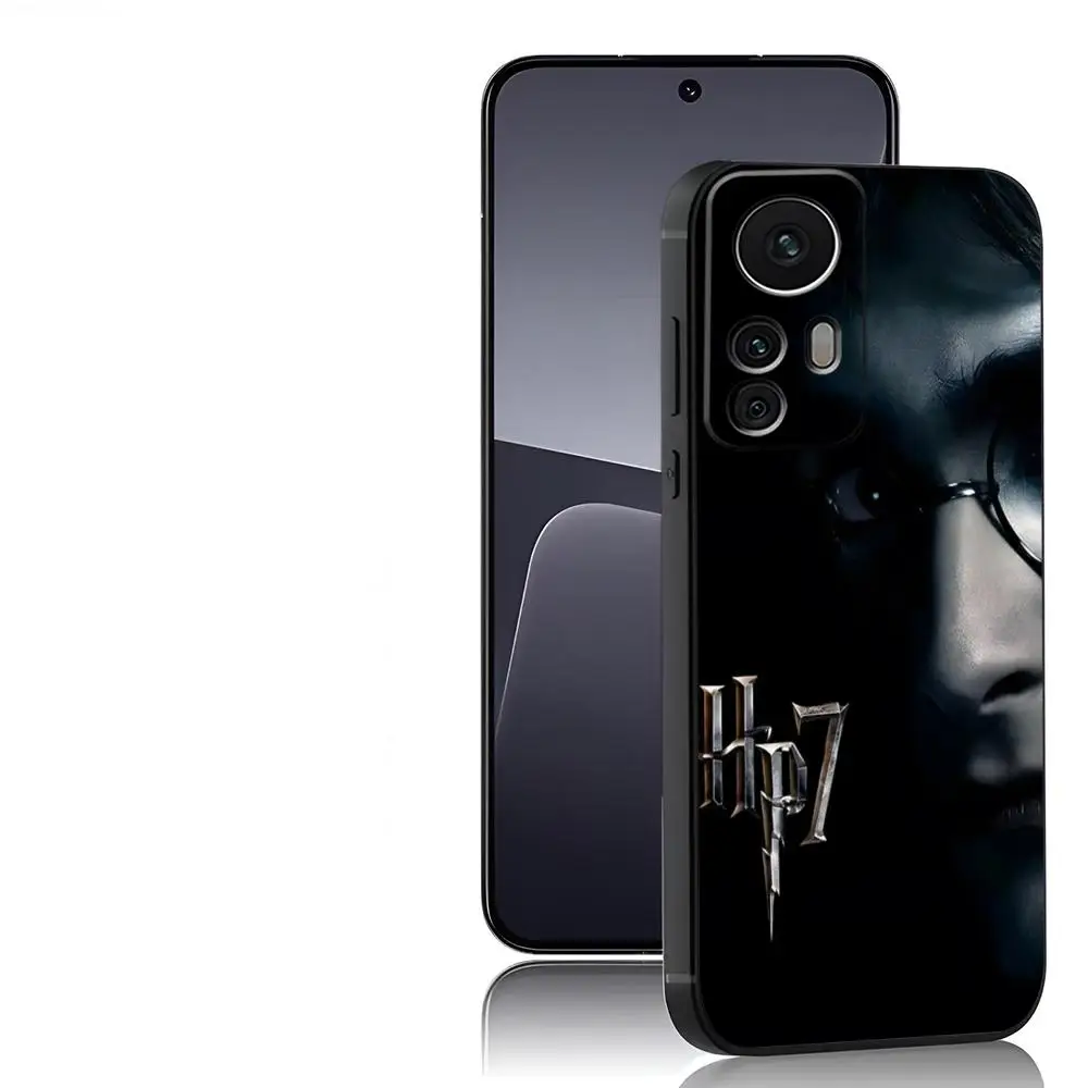Чехол для телефона Гарри Поттер Xiaomi 14 13 12 11 POCO REDMI ПРИМЕЧАНИЕ Pro черный мягкий