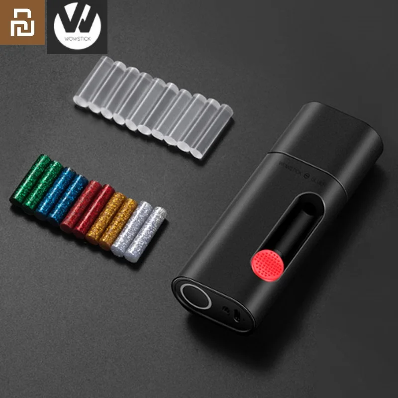 

For Xiaomi Youpin Wowstick Cordless Electric Hot Melt Glue Pen Gluer 2000mAh Type-C Rechargeable DIY Art Craft Glue Pen Stick