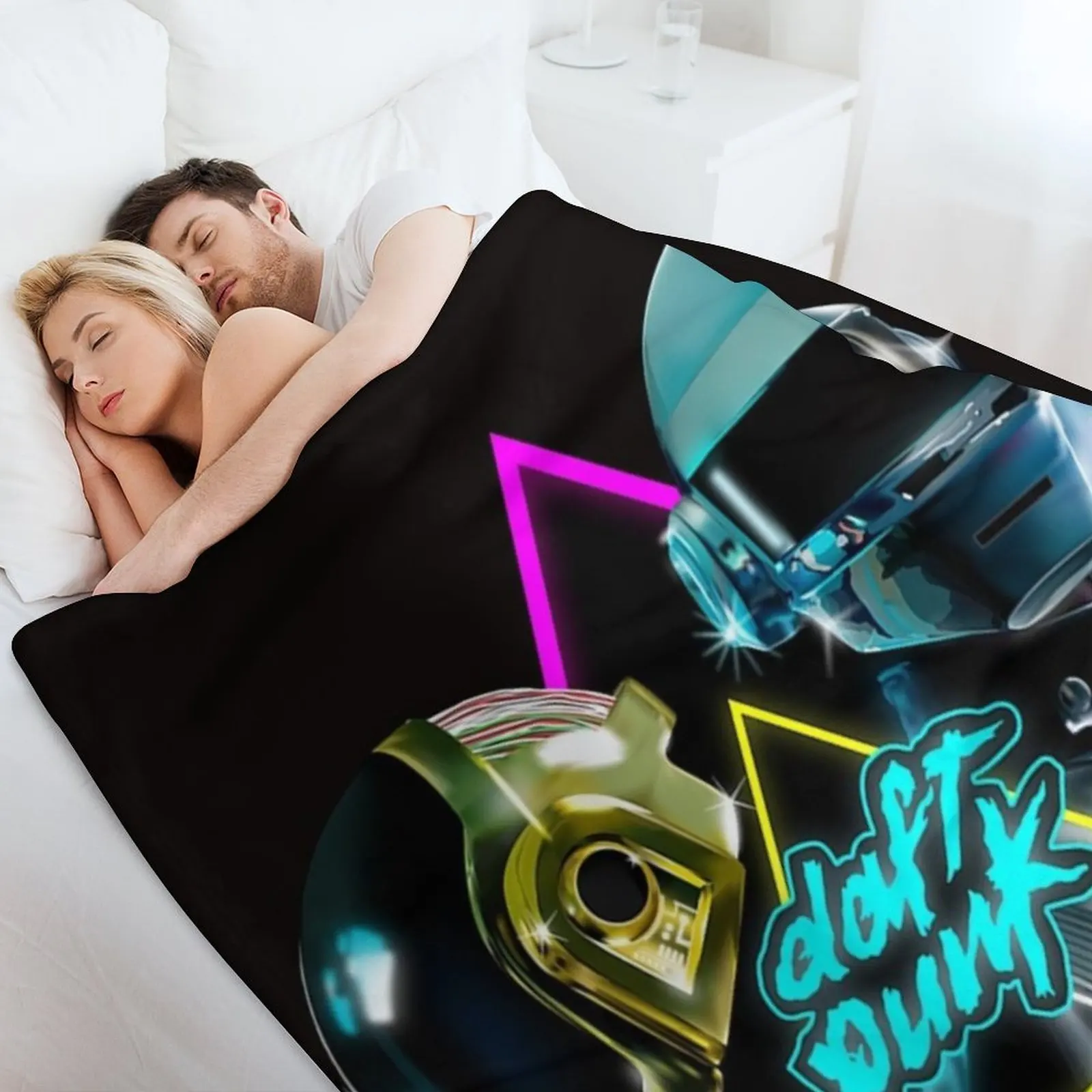 Fun with Knivedaft Punk Daft одеяло Polar Soft Plaid туристические одеяла