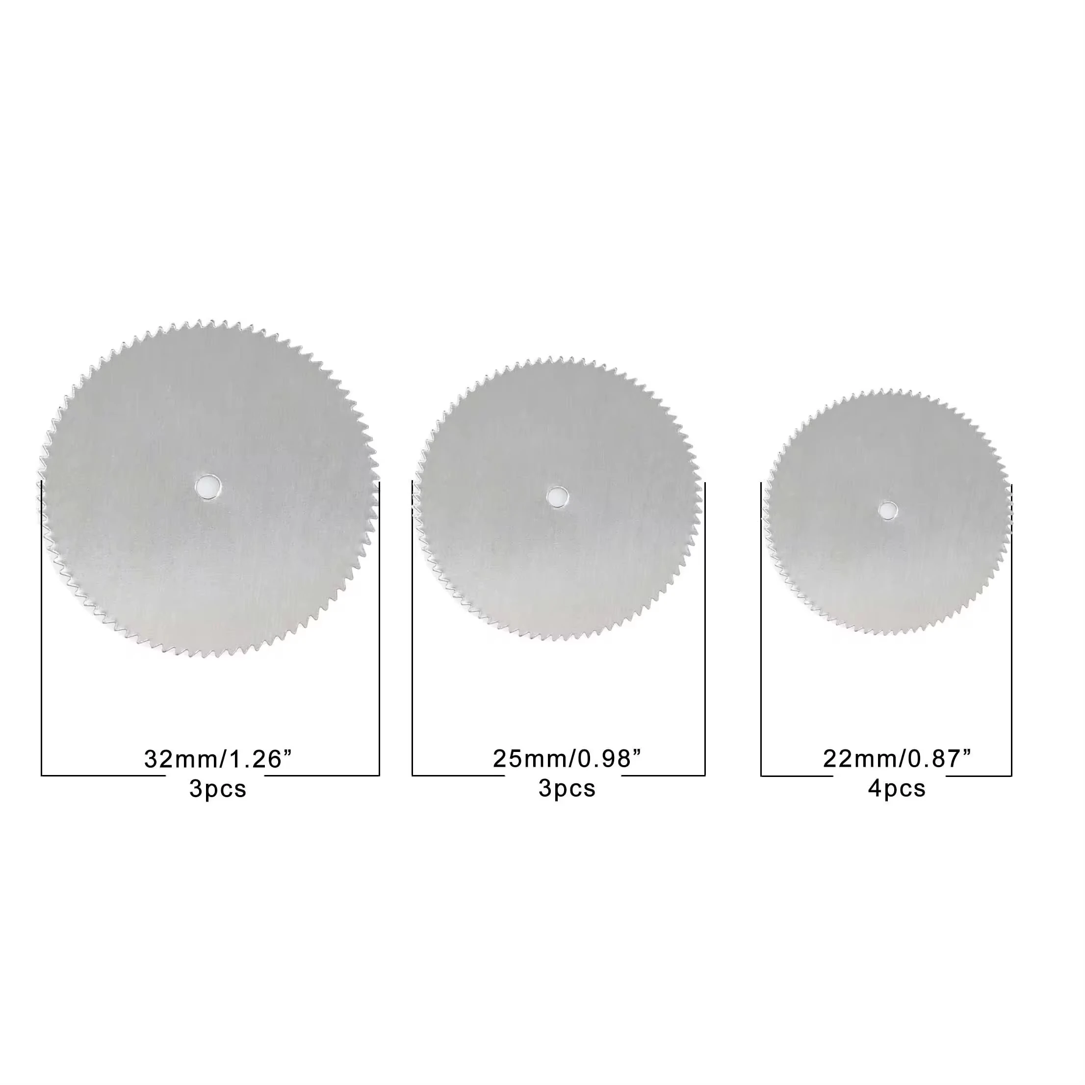 Мини-набор дисковых пил прецизионный режущий диск для деревообработки и 3 шт. 22 мм