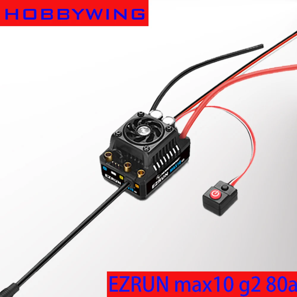 Hobbywing EZRUN 3652SD G3 бесщеточный двигатель с датчиком 3300/4100/5400KV MAX10 G2 80A ESC для RC машины 1/10