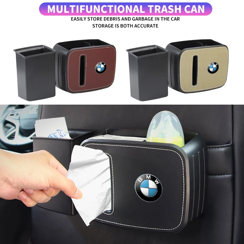 Многофункциональное мусорное ведро на спинку автомобильного сиденья ящик для